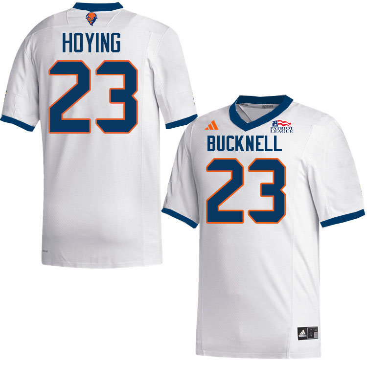 Bucknell Bison #23 Nick Hoying College Football Jerseys,Uniforms-White